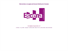 Tablet Screenshot of escenagranada.com